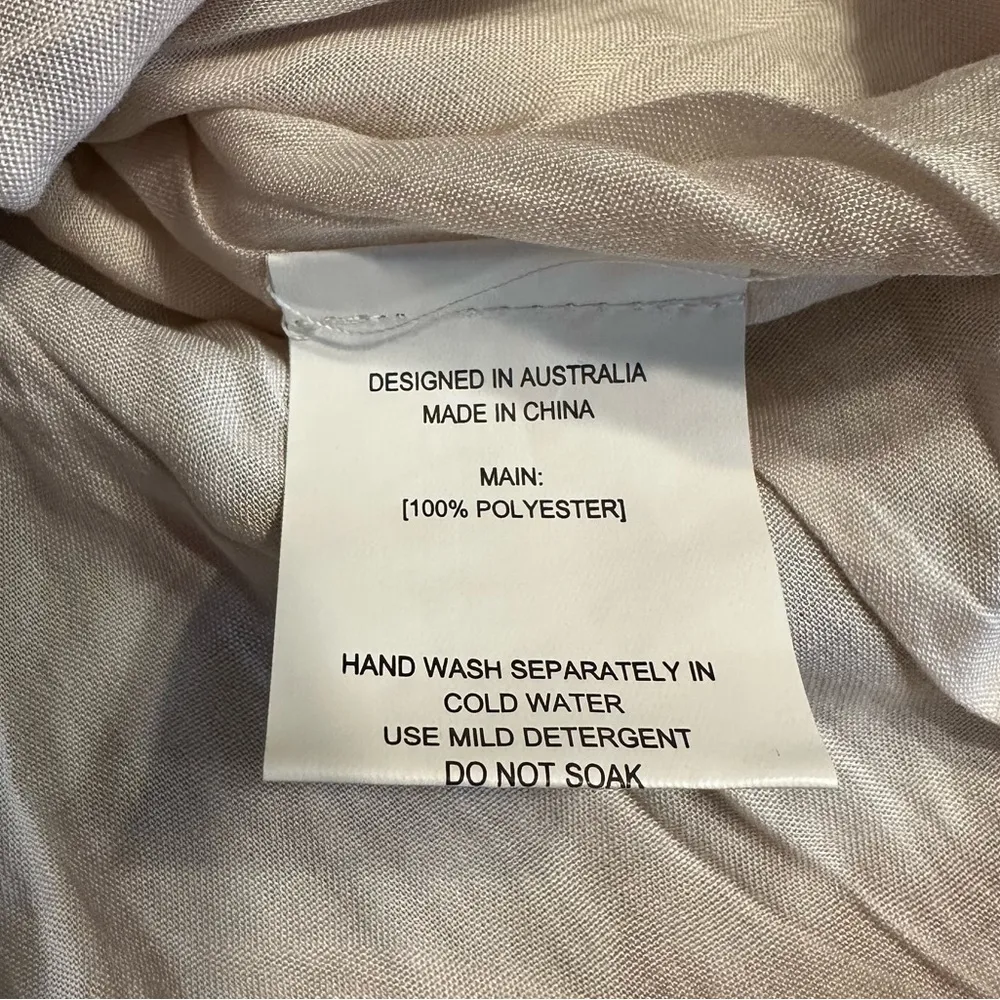 Petal & Pup Floralette Mini Ivory Vintage Floral Print Open Tie Back size 10 NWT - Image 11