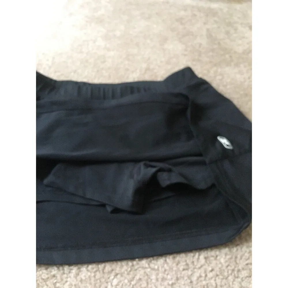 Reebok Women's Active Athletic Skort Skirt Size Medium Black - Image 7