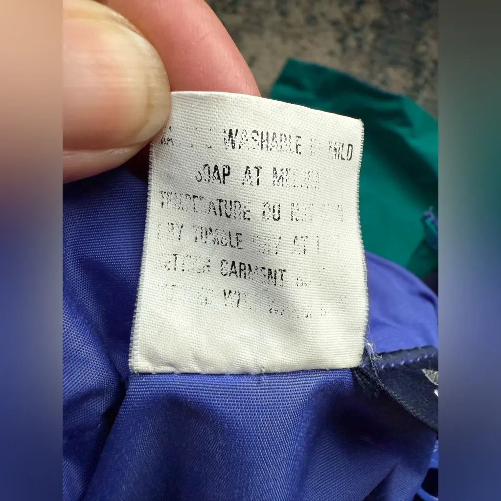 Vintage Columbia reversible ski snow pants, size medium - Image 7