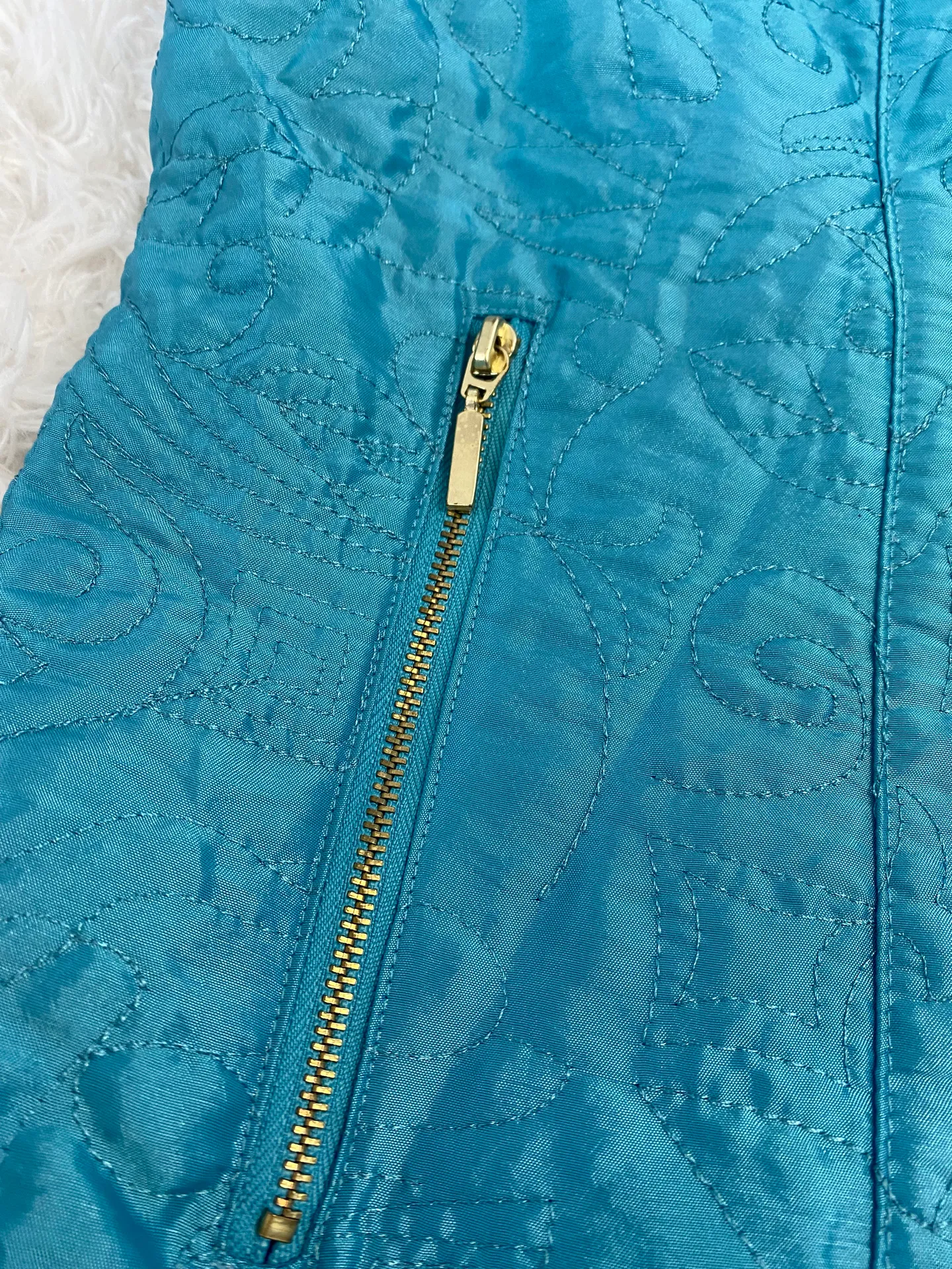 Vintage Blue Vest  - Image 2