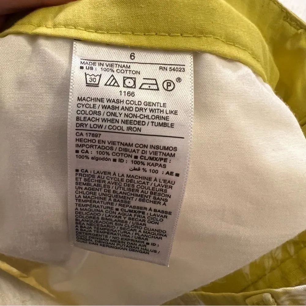 Old Navy Everyday Chino Short Lime Green Pineapples - Image 11