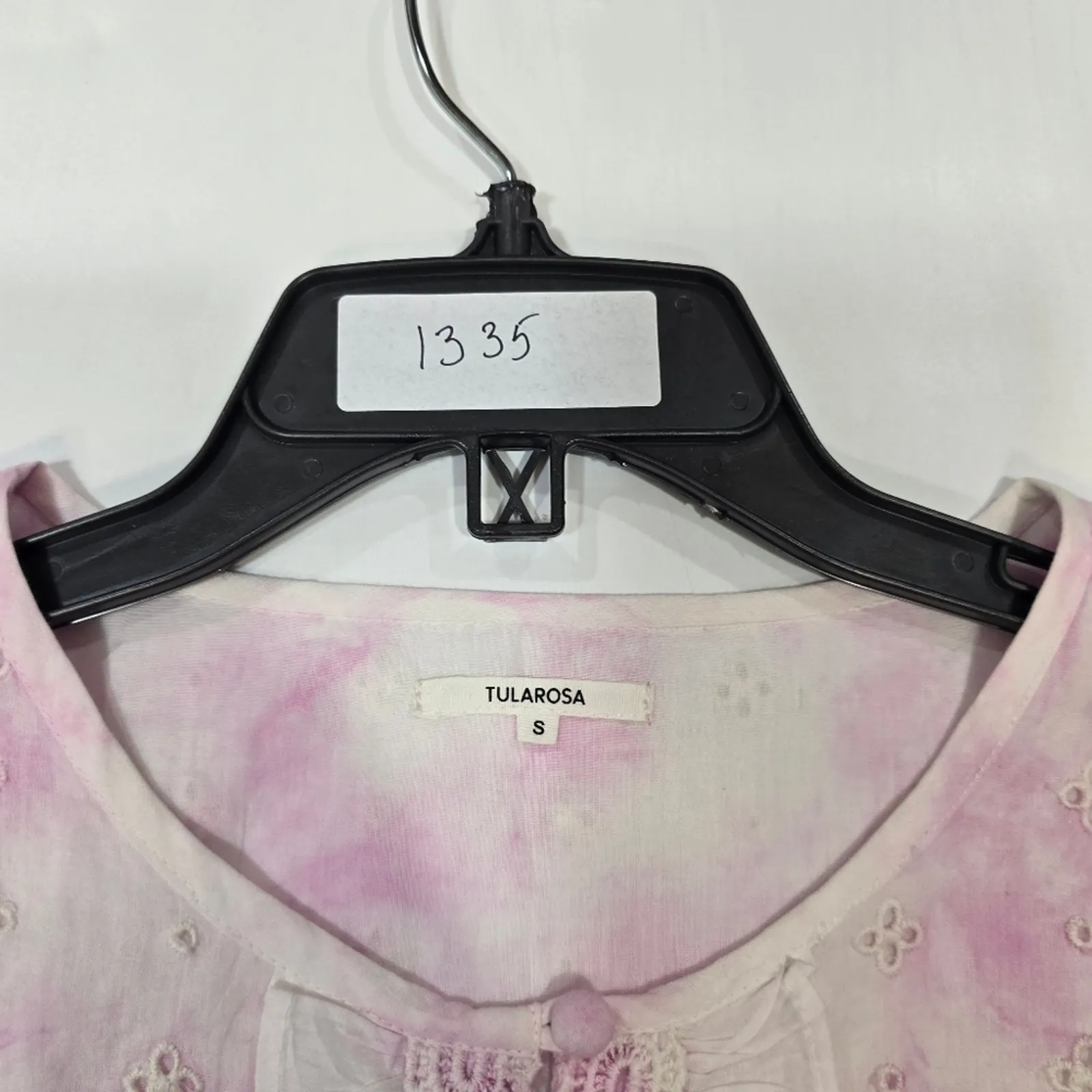 Tularosa Jordan Romper in Fuchsia Tie Dye Small - Image 13