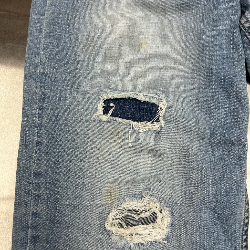 Old Navy Women's Boyfriend Jeans - Light Blue - Image 3