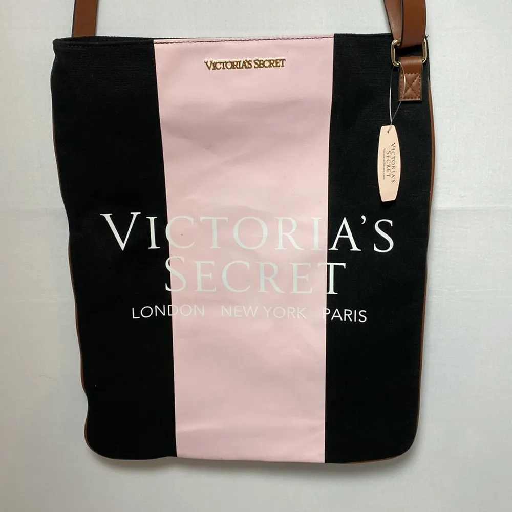 Victoria secrets new black/pink shoulder bag - Image 2
