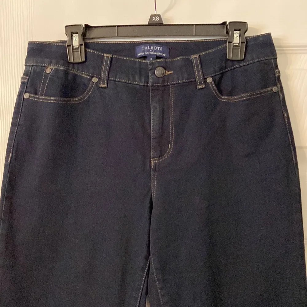 Talbots Simply Flattering 5-pocket jeans size 6 BNWOT inseam 30” - Image 4
