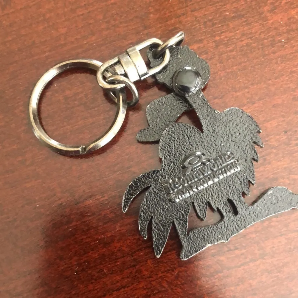 Cartoon Vulture Keychain Black - Image 3