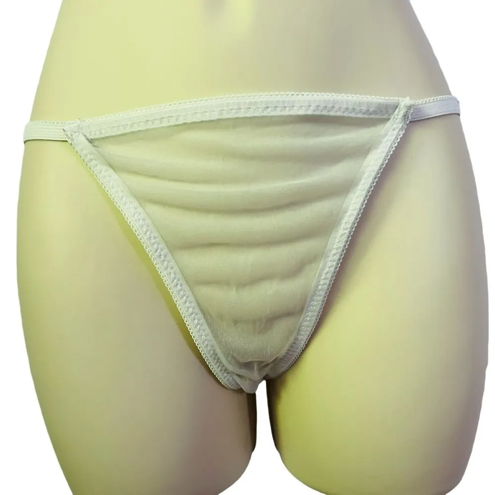 Delicates Vintage  Bridal Peignoir 3 Piece Set White Special Occasion Womens M - Image 5