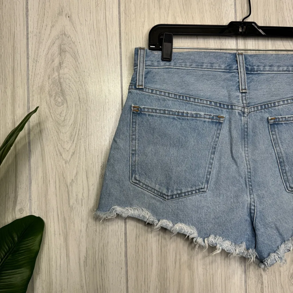 Madewell Relaxed Denim Shorts in Dunwoody Wash size 28 AJ242 - Image 6