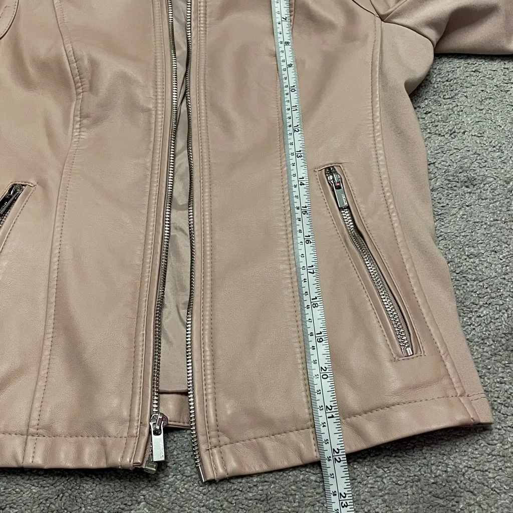 Express faux leather jacket size small - Image 5