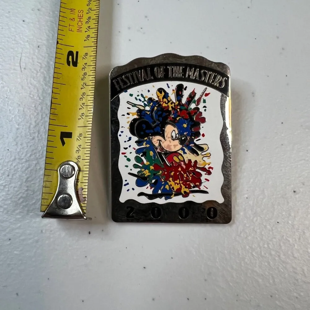 Disney Pin - Splotchy Mickey - Festival of the Masters Collectible from 2000 - Image 3
