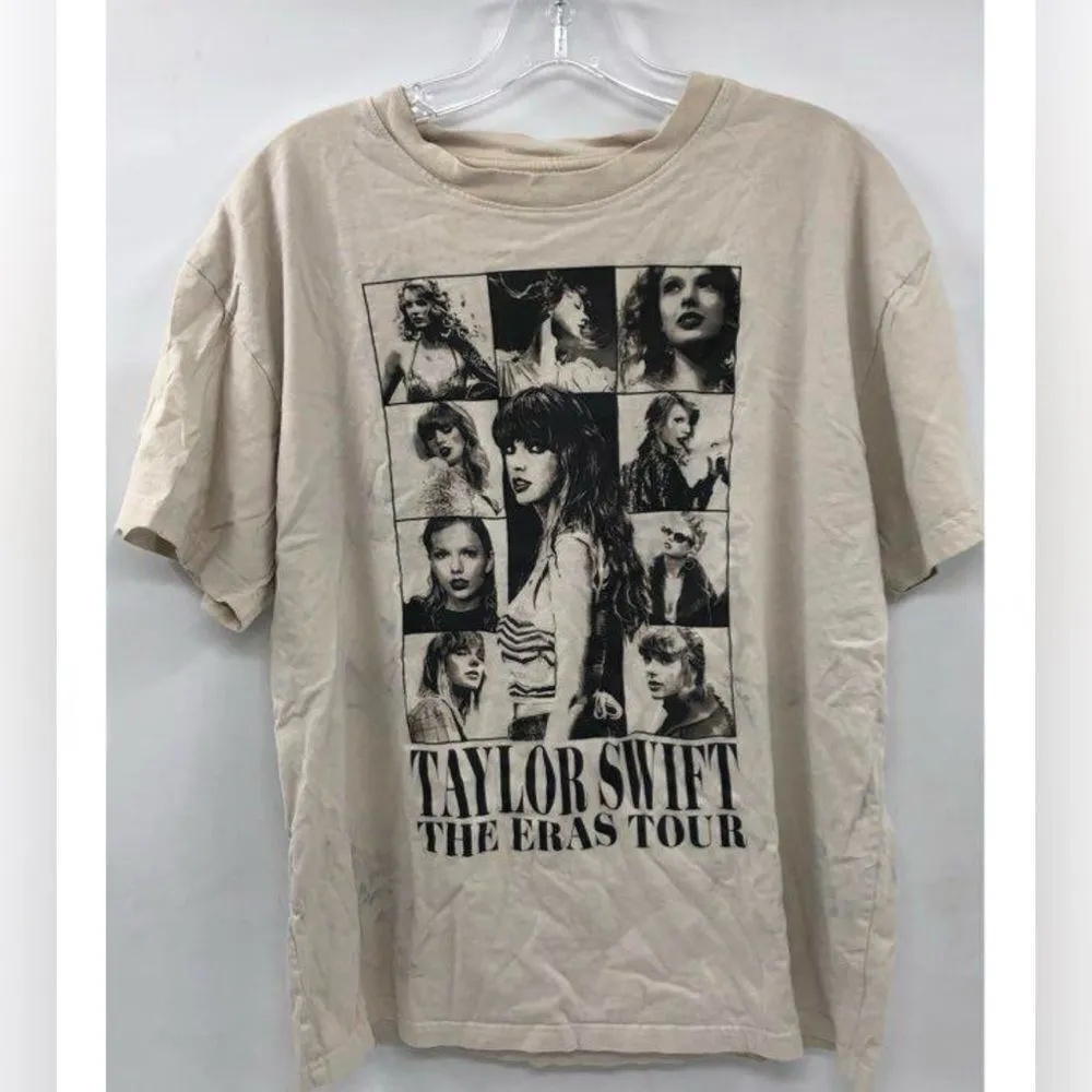 Taylor Swift The Eras Tour Short Sleeve Graphic Tee Shirt Women’s Large - Image 2