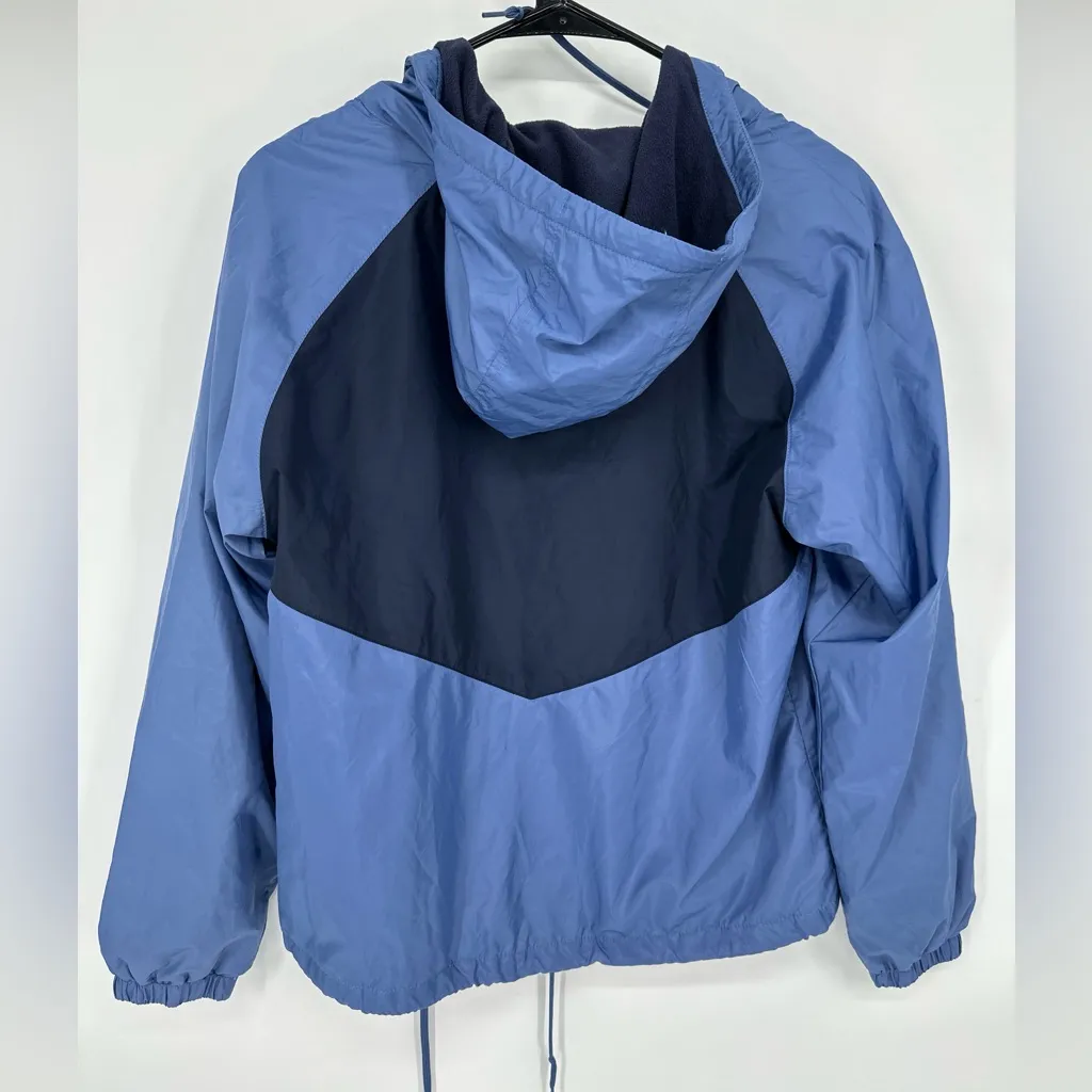 Columbia Women’s May Valley Lined Windbreaker XL2473 Navy & Light‎ Blue Sz Small - Image 9