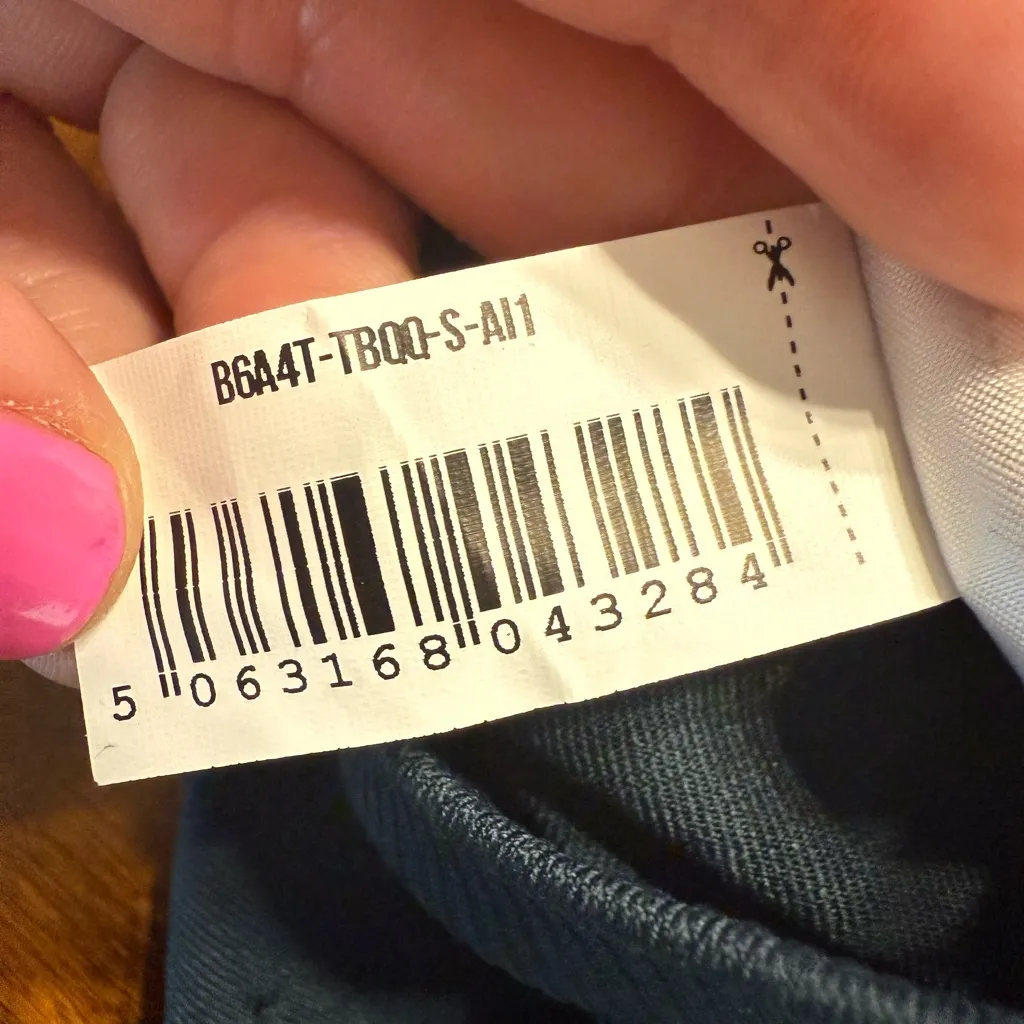 NEW Gymshark Women’s Titanium Blue Small Sweat Seamless Leggings Cutout - Image 7