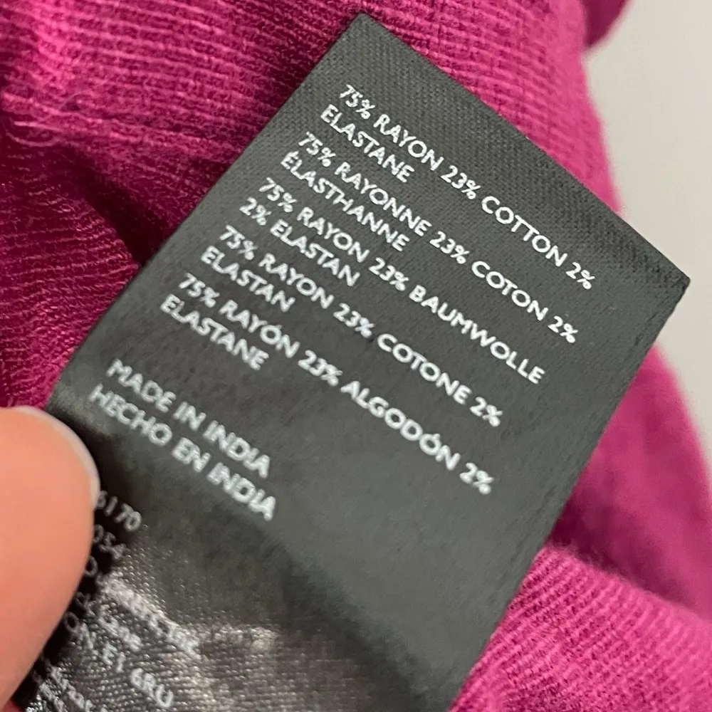 NEW Free People Avery One Shoulder Cropped Jumpsuit Size 2 Cranberry Pink Violet - Image 8