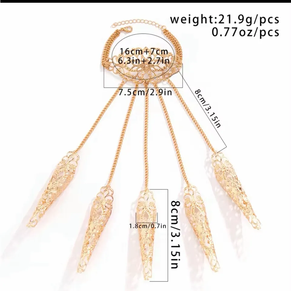 Iron Fingers Bracelet Black - Image 3