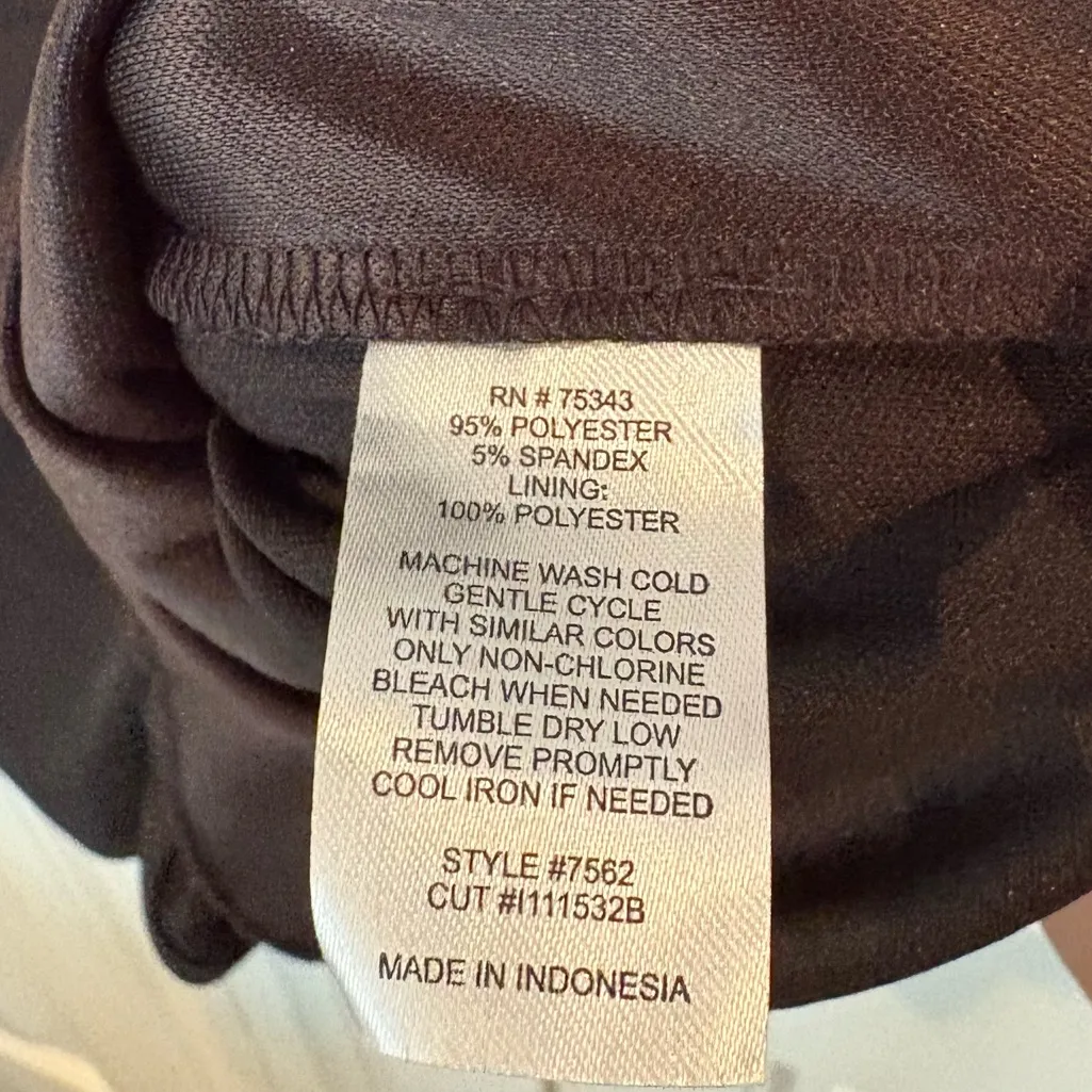 Saint Tropez West Black‎ One Shoulder Dress 6 - Image 6