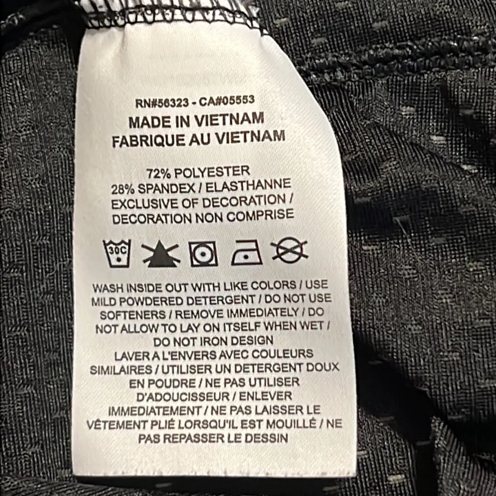 NIKE large dri-fit black tank athletic scoop neck halter pullover sleeveless gym - Image 8