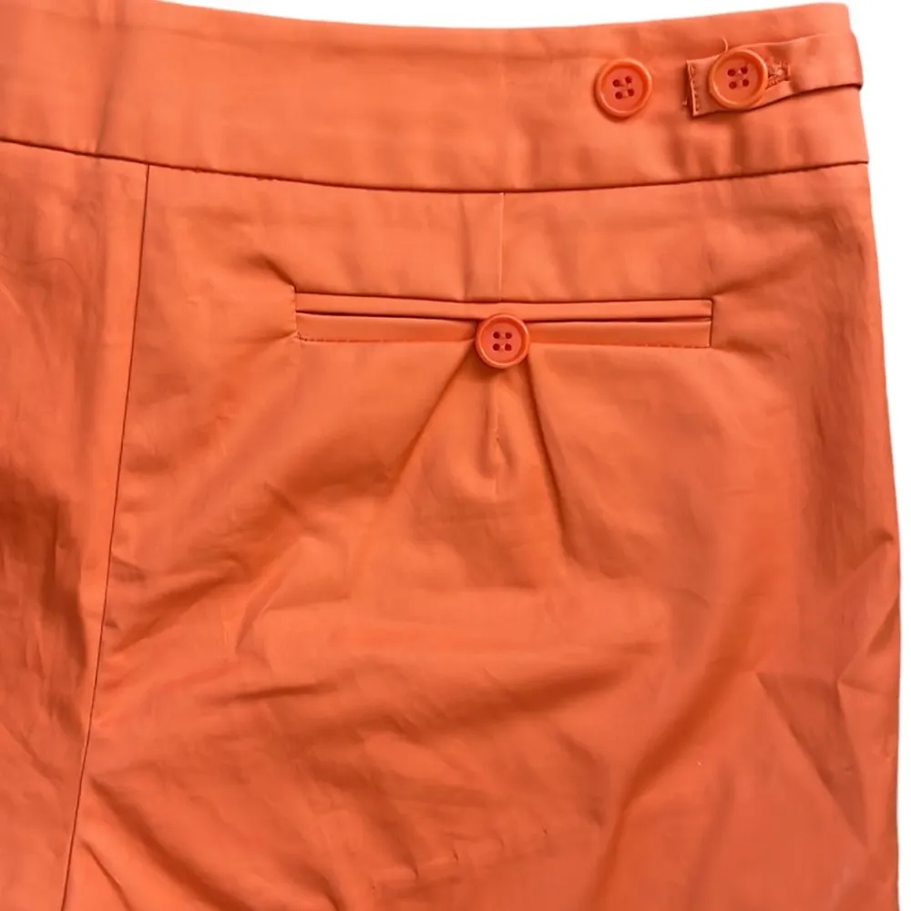 Trina Turk Orange Shorts With Adjustable Waist - Image 7