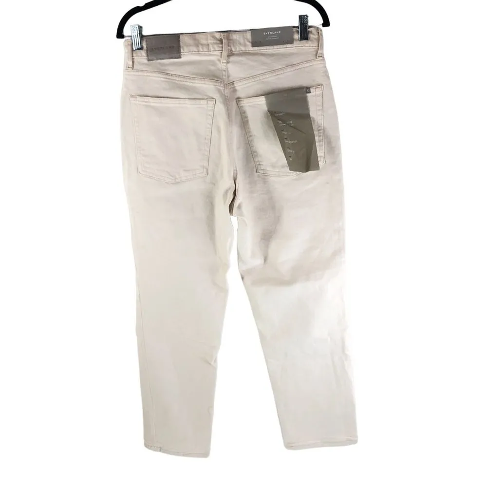 Everlane Womens The Original Cheeky Jean Ecru Ivory 30 Crop - Image 5
