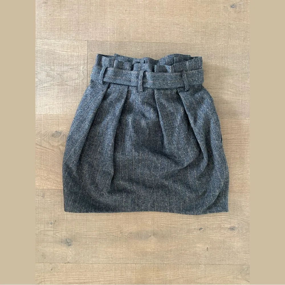 ulla johnson paper bag leo wool belted mini skirt - Image 7