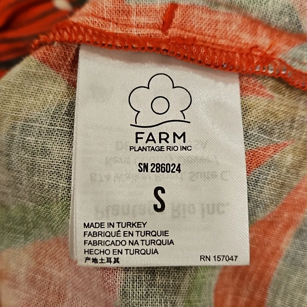 💕FARM RIO💕 Red Macaw Romper Small - Image 14