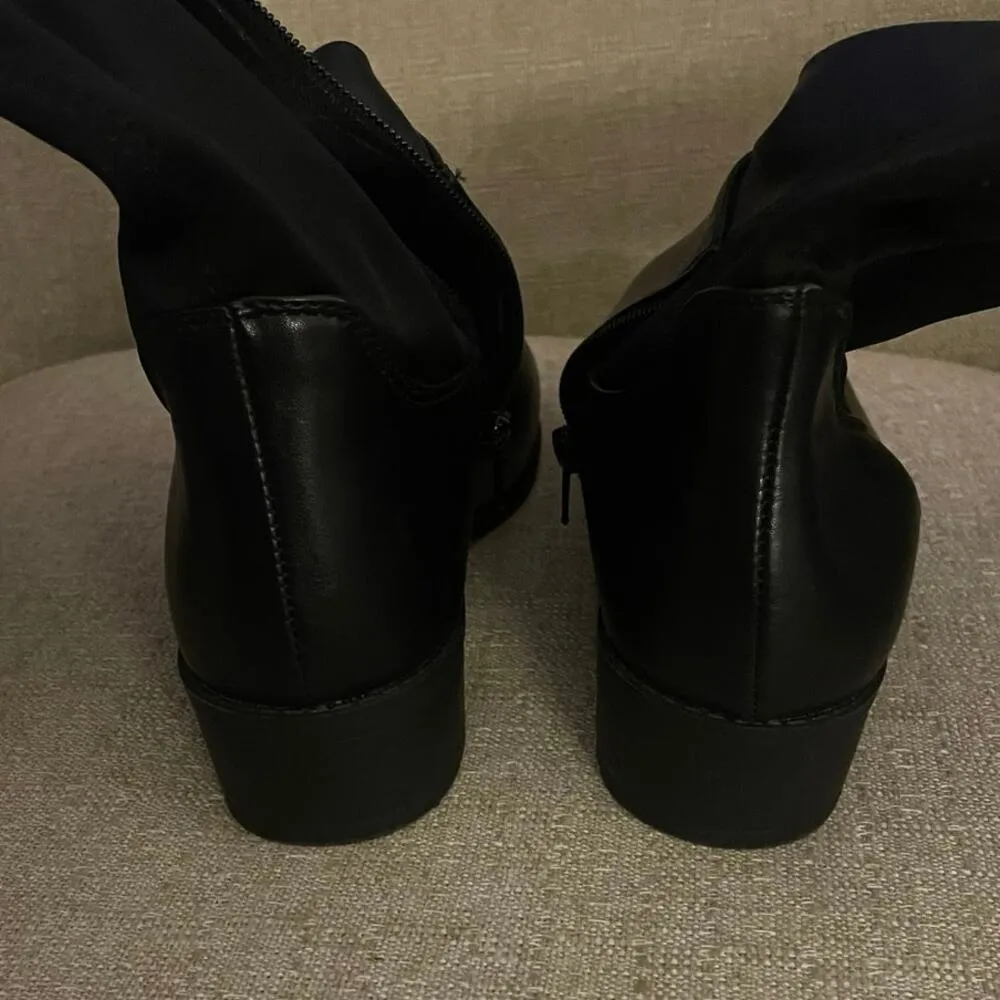 French Connection Perfect Black Tall Boots, S86 - Image 9