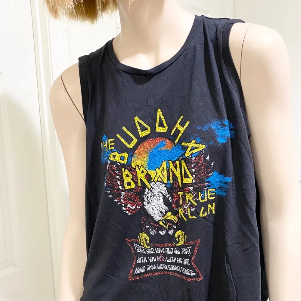 True Religion Buddha Brand Split Back Tank - Image 4