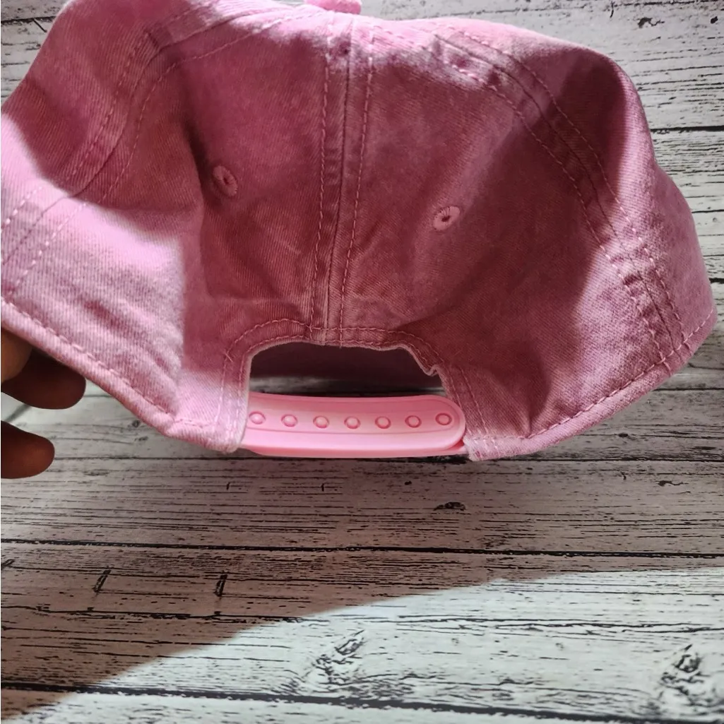 Malibu California pink Snapback Hat womens - Image 3