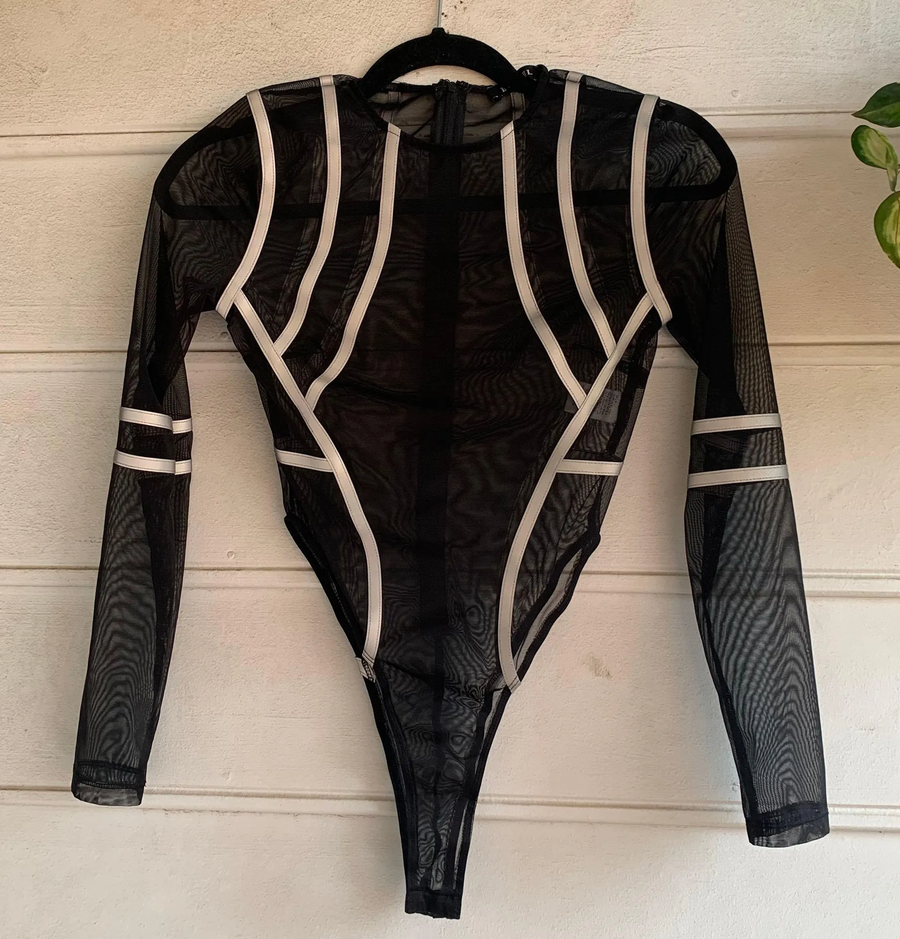 Reflective Bodysuit Black - Image 3