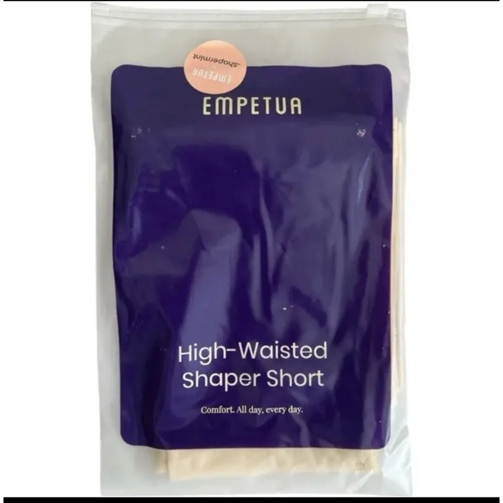 Women's Shapermint Empetua Essentials HighWaisted Shaper Shorts 55033 Small Nude Brown - Image 7