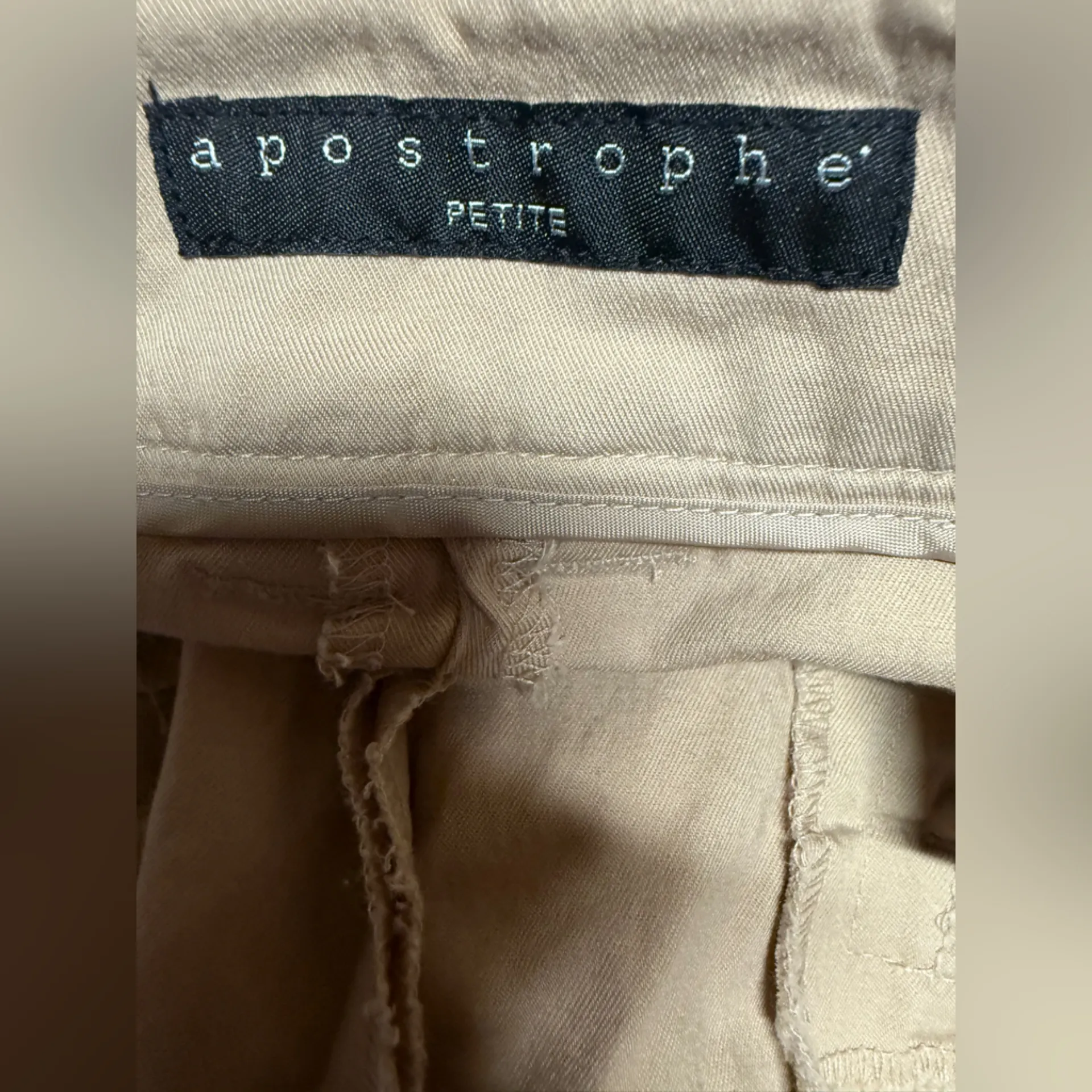 Apostrophe  Women's Beige Cargo Shorts - Image 8