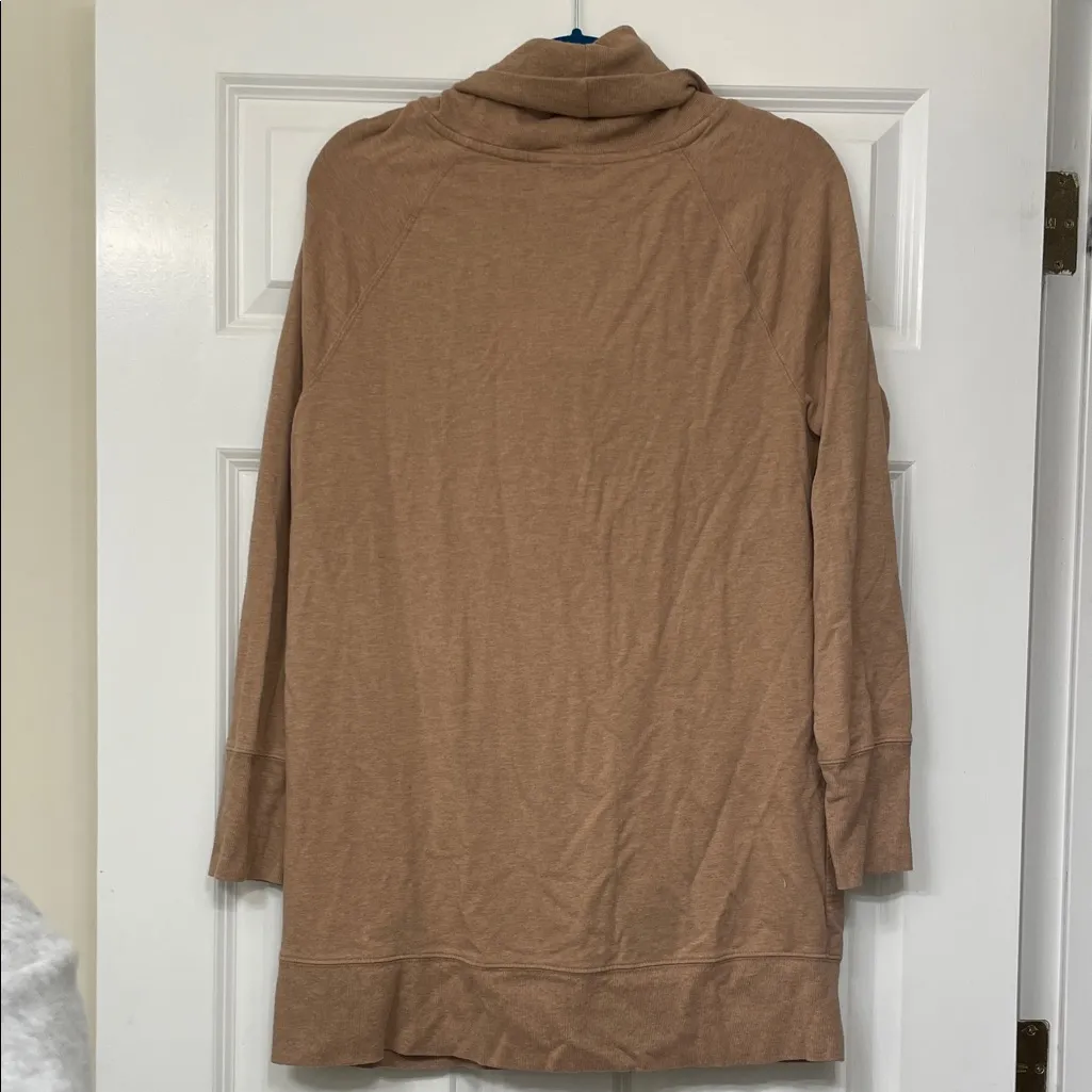 Elegant Tan Cowl Neck Sweater Size XXL - Image 5