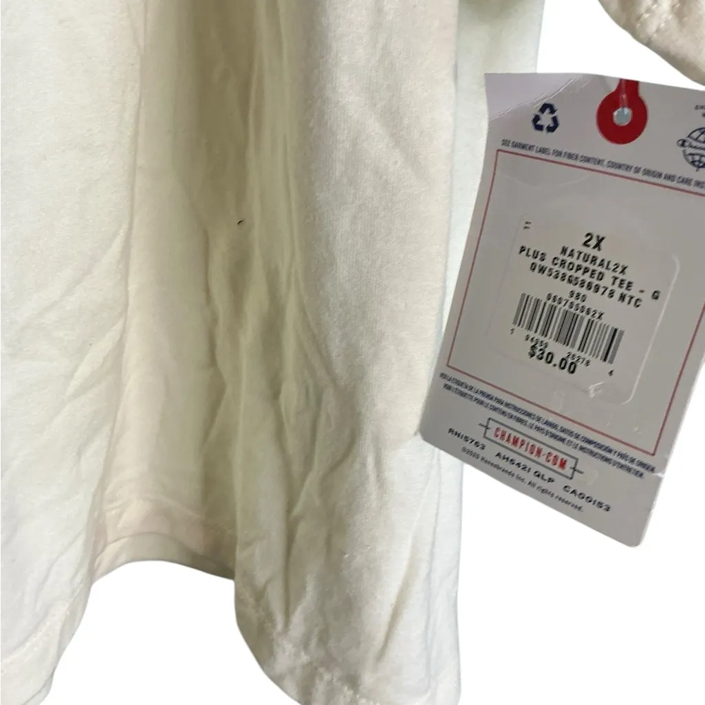 Champion Natural Tee with Logo - Image 5