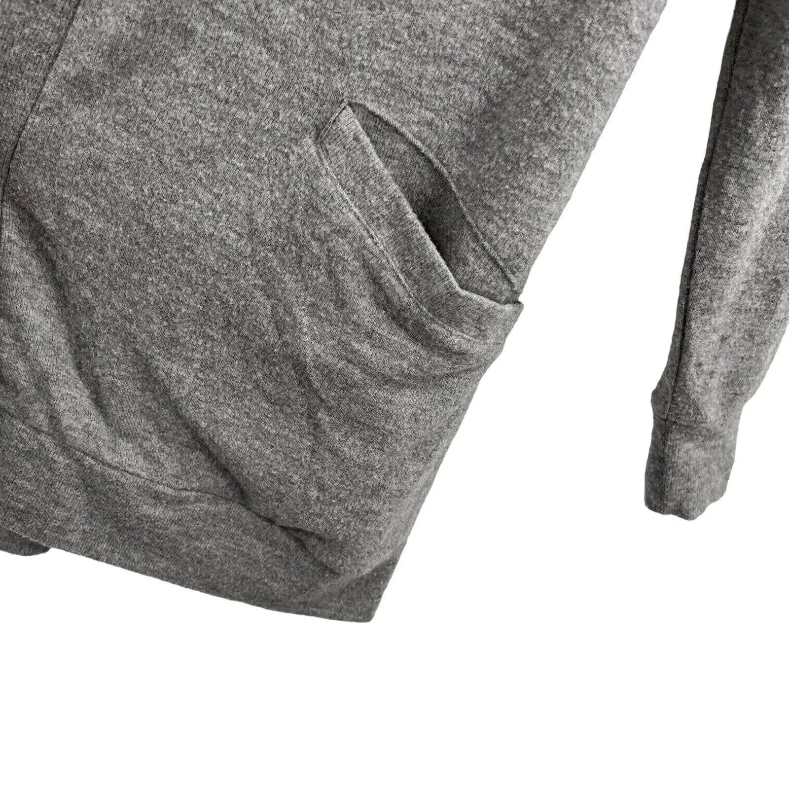 Chaser‎ Lace Back Gray Open Front Cardigan Medium New - Image 5