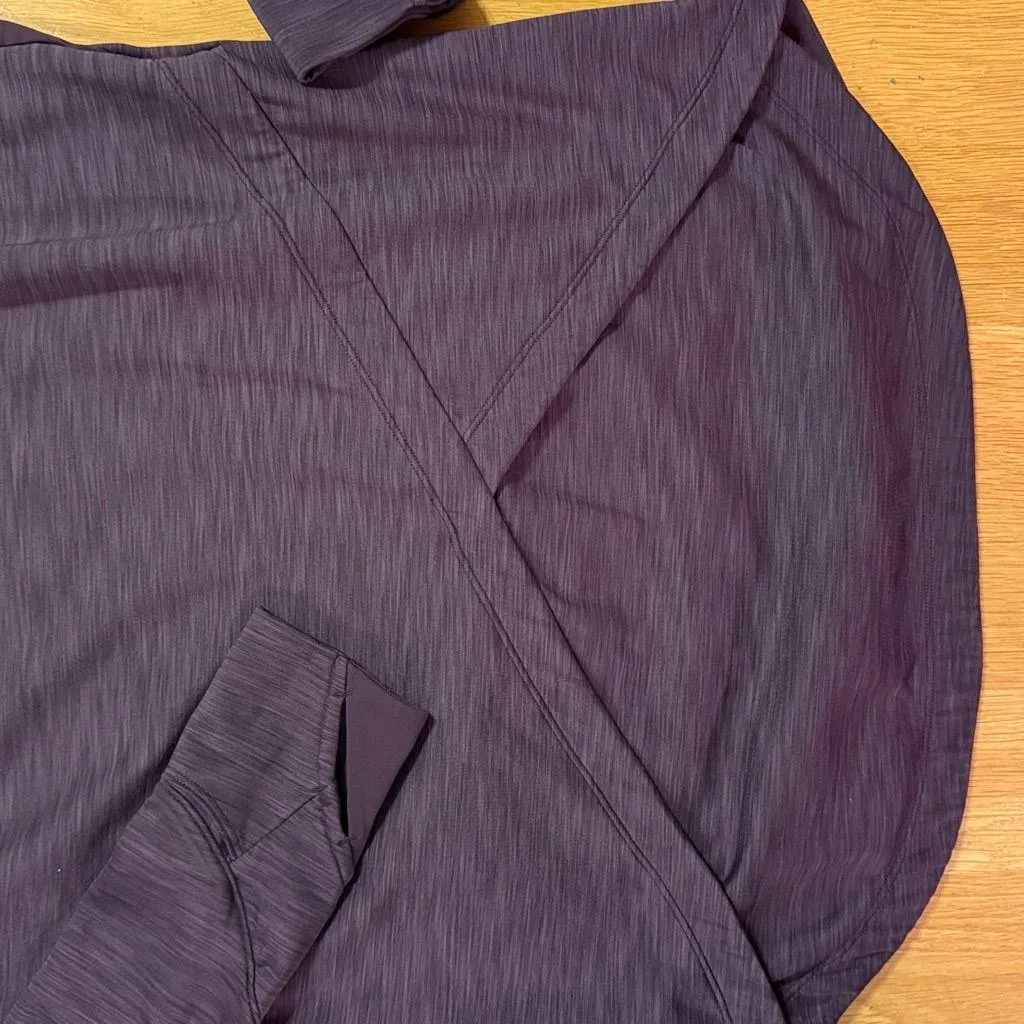 Athleta Bootcamp Hoodie Purple/Eggplant Size Small - Image 7