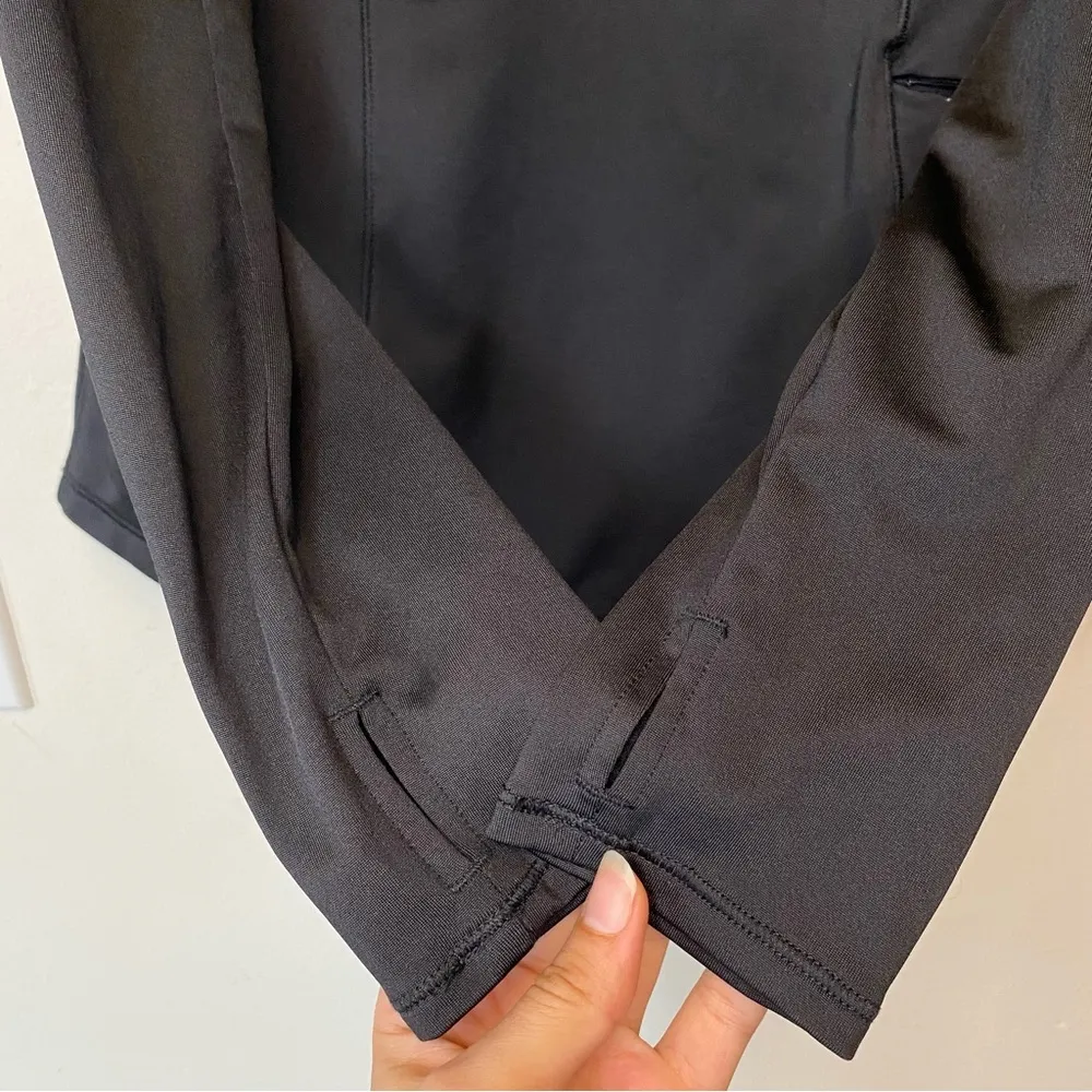 Spyder  Women’s Half Zip Long Sleeve Mock Neck Active Sweatshirt Black Sz Small - Image 7