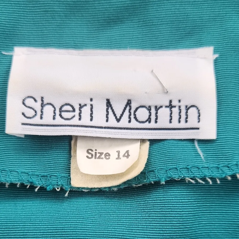 Vintage Sheri Martin Teal Double - Image 2