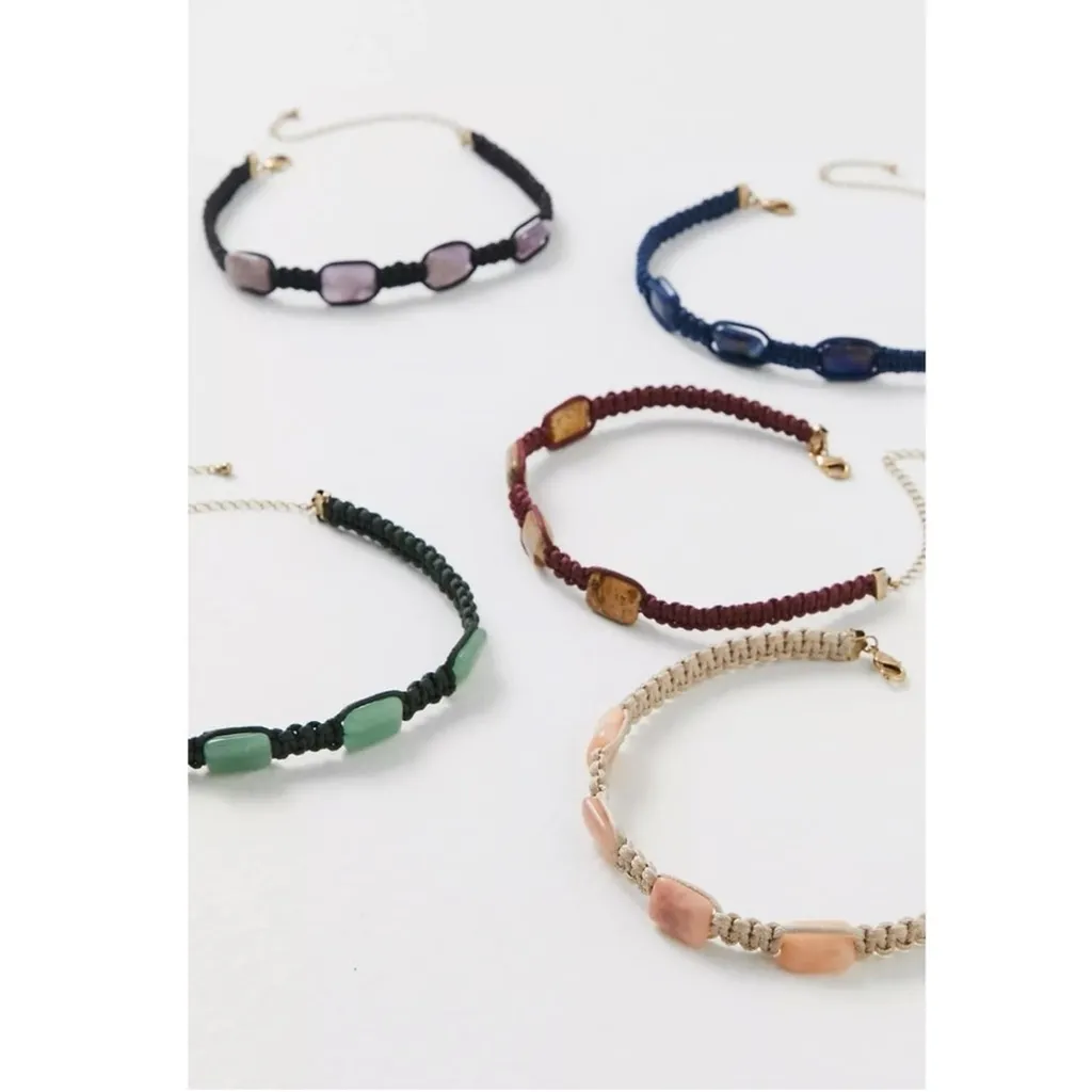 NWT Free People Sweet Carolina Choker In Green - Image 4