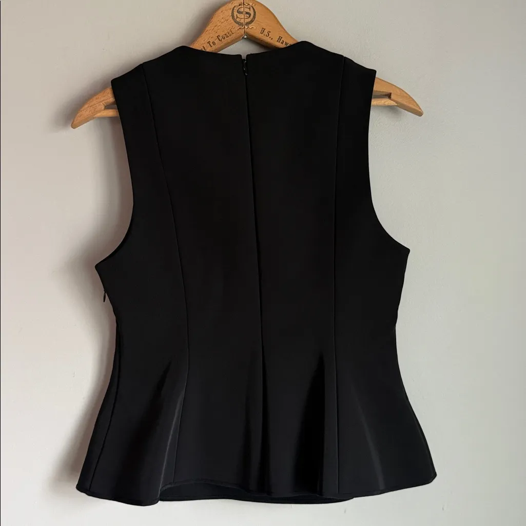 Alexander Wang  Front Lace Peplum Top 8 - Image 3