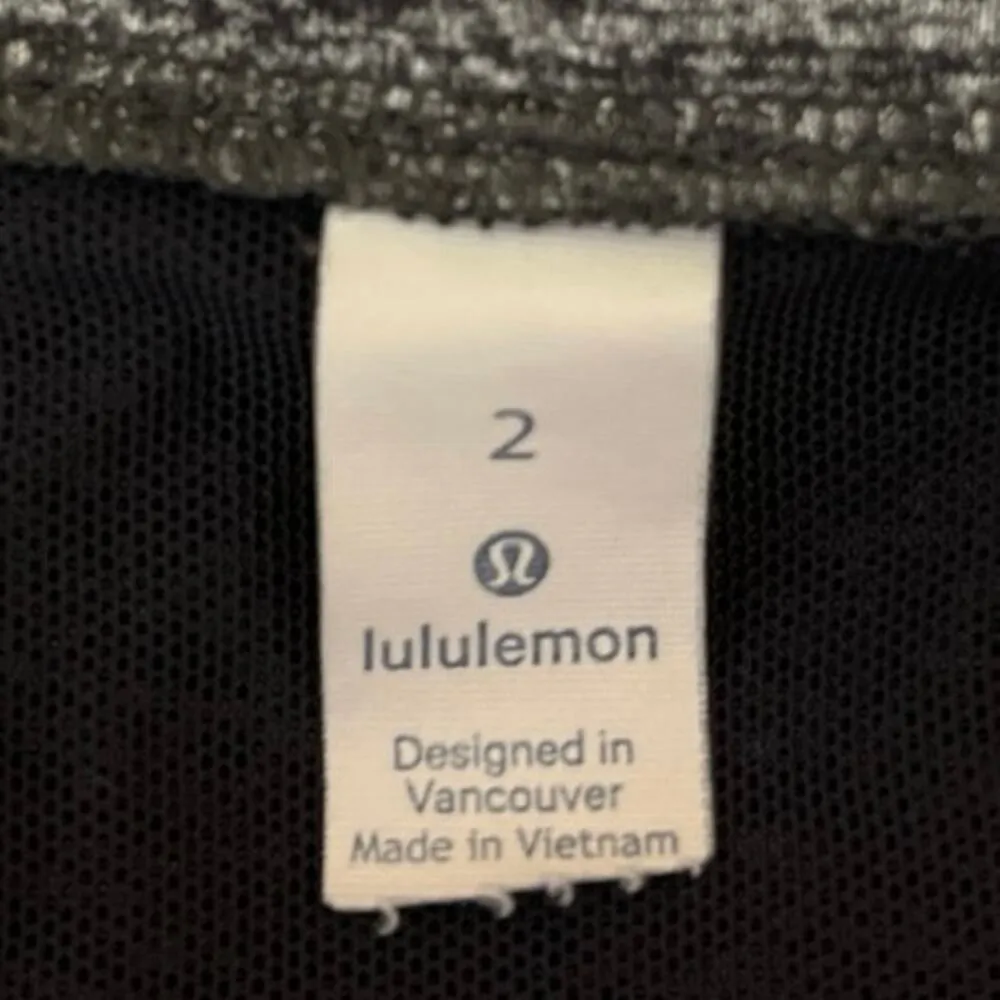Lululemon Black Heather Swiftly Tech Long Sleeve Full Zip Athletic Jacket Top 2 - Image 5