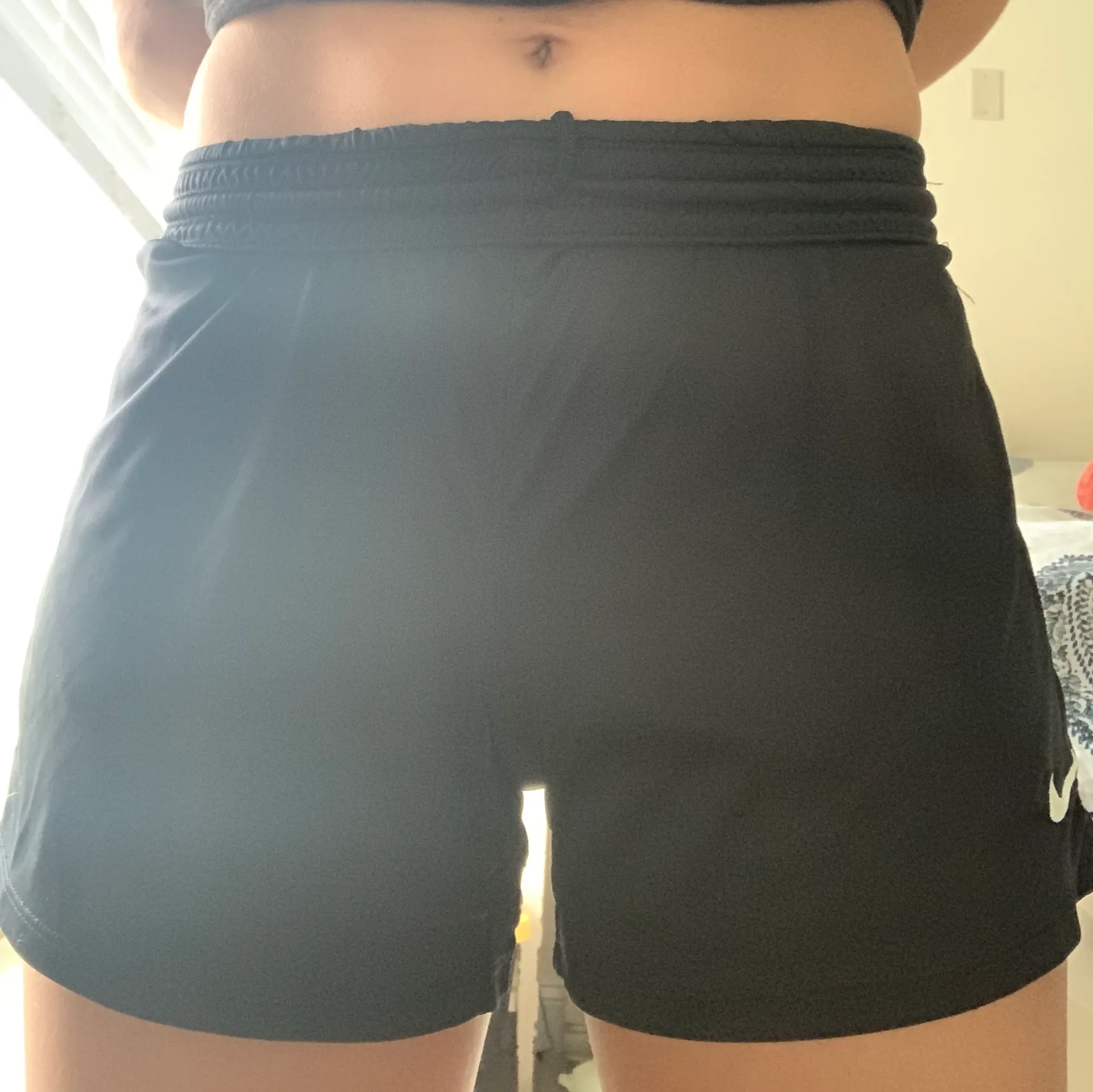 Nike Black Running Shorts - Image 2