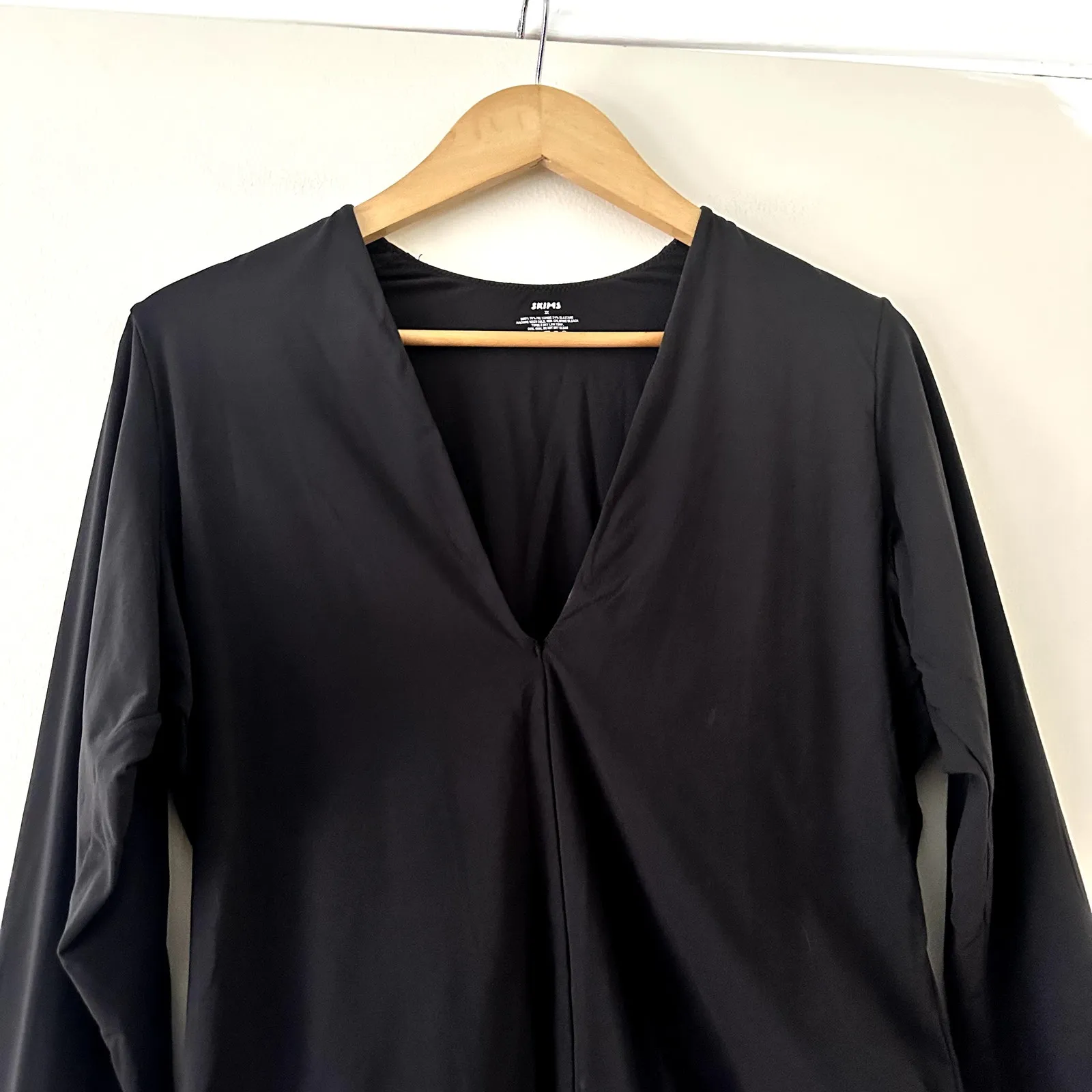 Skims V-Neck Long Sleeve Bodysuit Sz 3X - Image 2