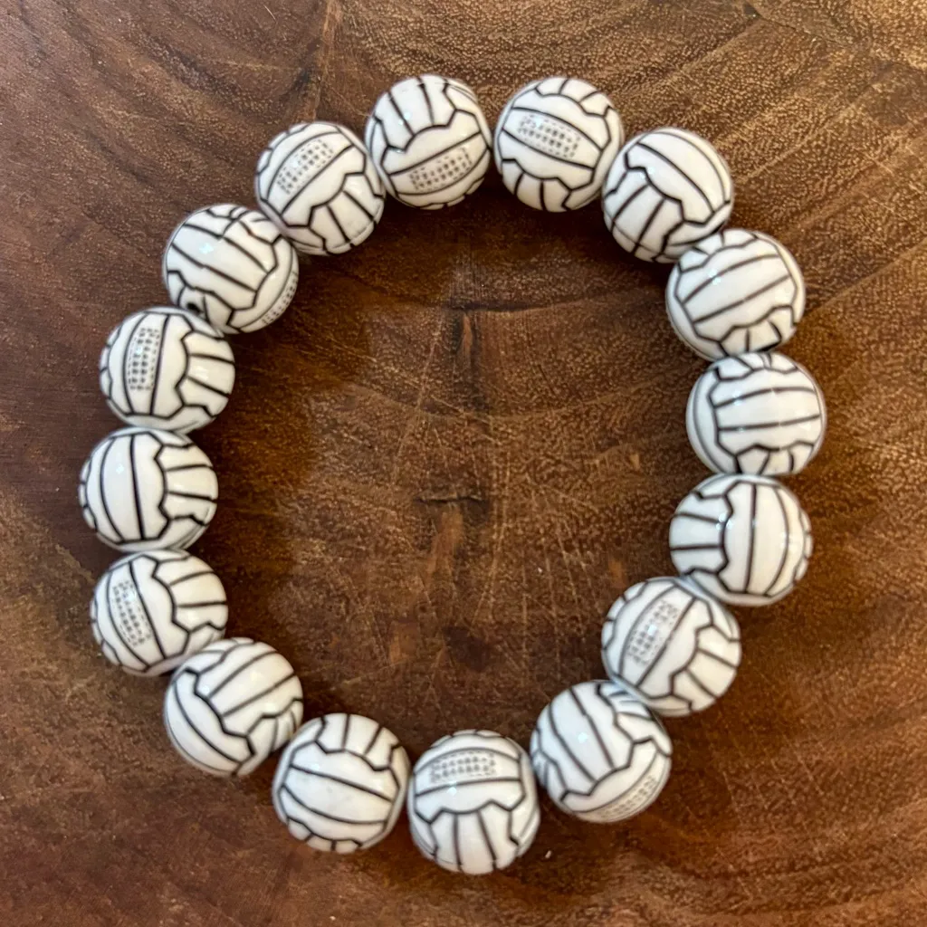 NWT Volleyball Bracelet Black - Image 2