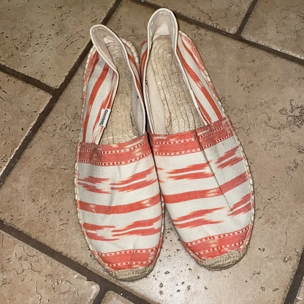 Res & White Ikat Espadrilles - Image 2
