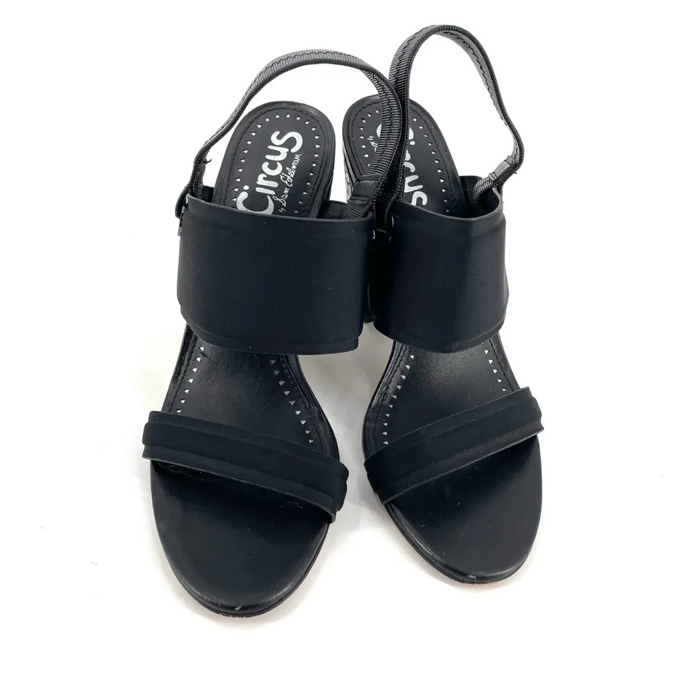 Sam Edelman Circus Black Slingback Nixon Heel - Image 3