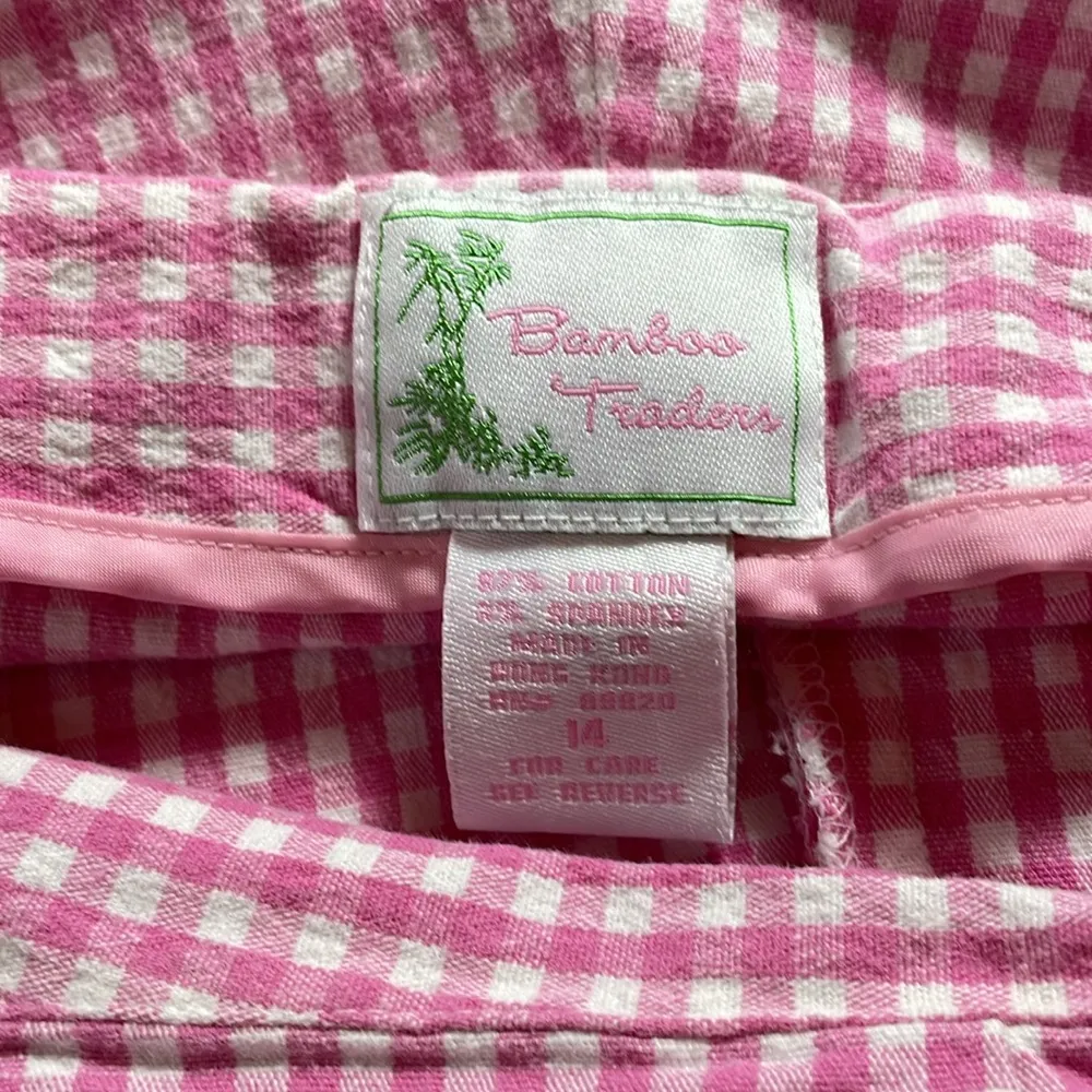 Trader Bamboos seersucker Pink Size 14 - Image 4
