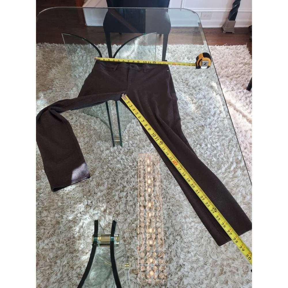 Calvin Klein Jeans Women's Gray Rayon Pull On Mid Rise Skinny Fit Dress Pant 8 - Image 11