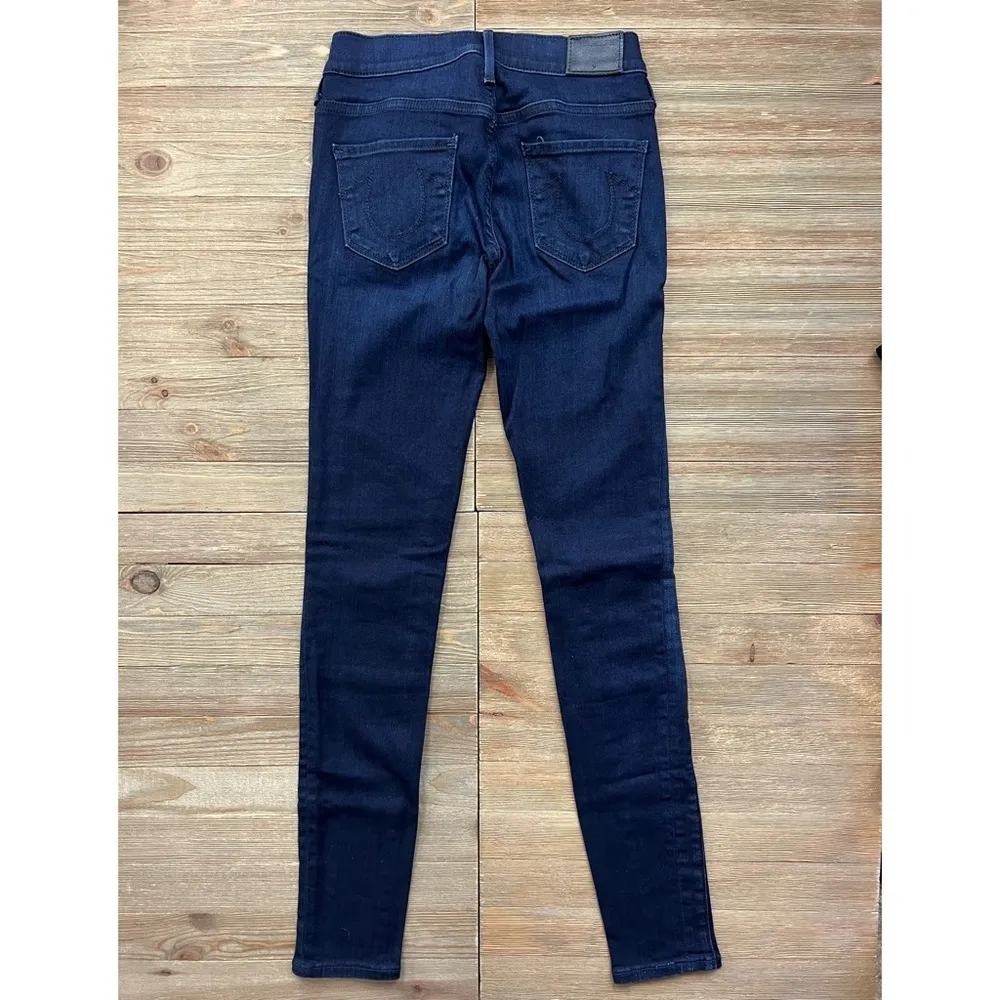 True Religion Halle Super Skinny Moto Jeans - Image 2