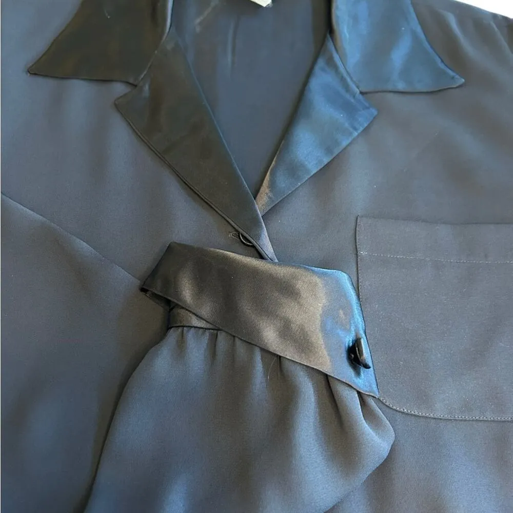 Rare Vintage Myles Studio For The Warrens Classic Elegant Black Dress - Image 3