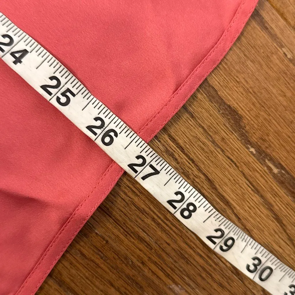 Ann Taylor NWT peach cross front blouse size M - Image 7